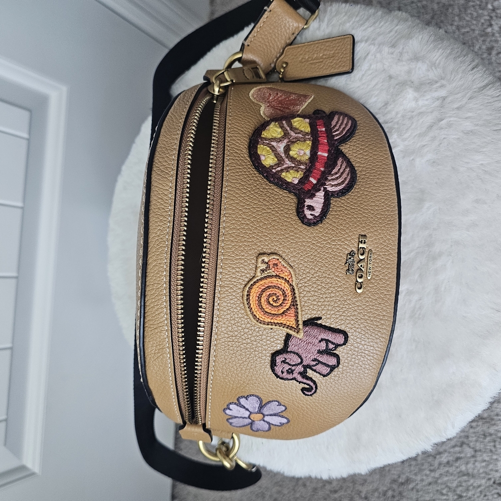 Coach Bethany Belt Bag With Creature Patches